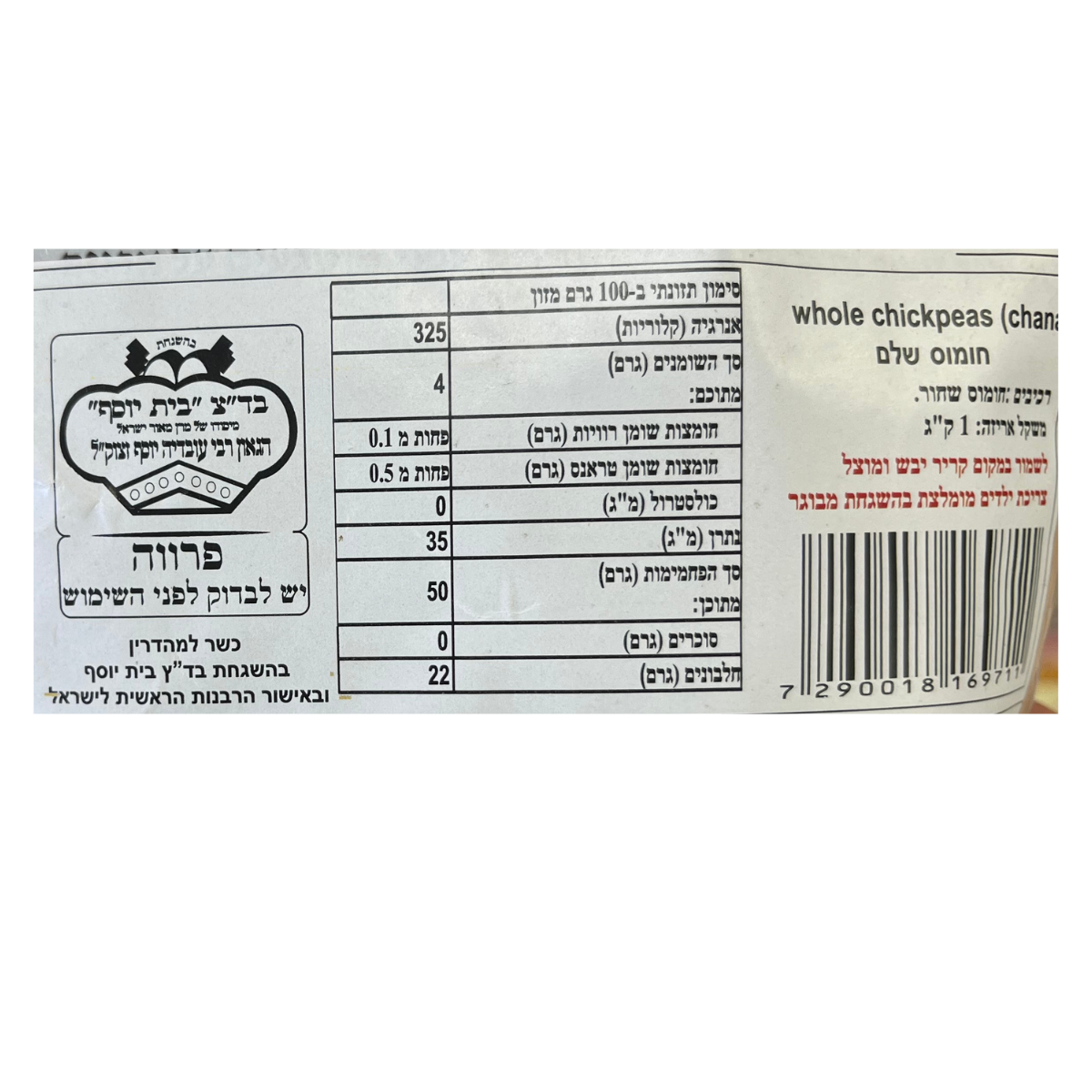 חומוס שחור
